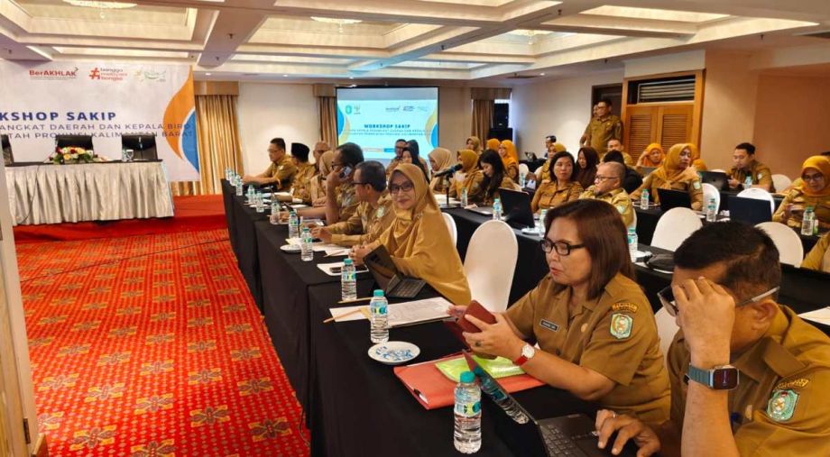 Kepala Biro Umum Hadiri Workshop SAKIP bagi Kepala OPD dan Biro di Lingkungan Pemprov Kalbar